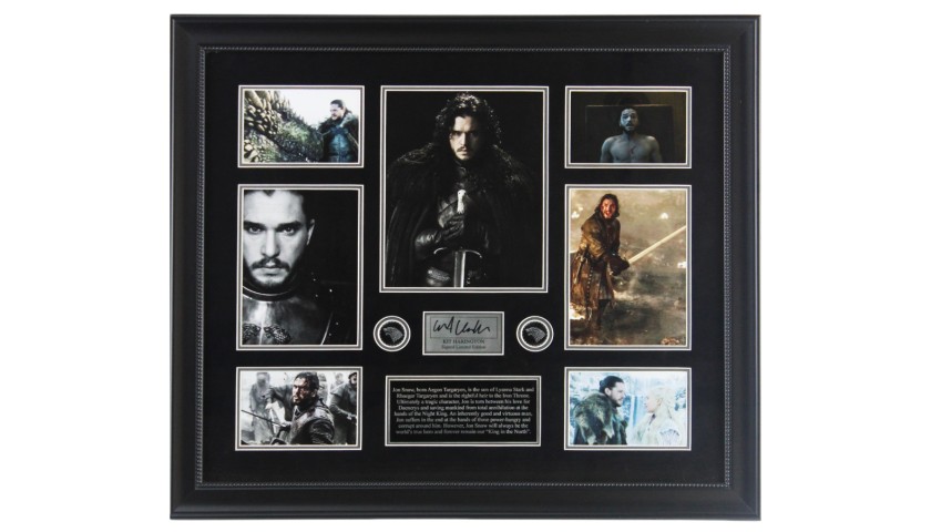 Kit Harrington Signed Game of Thrones Collage