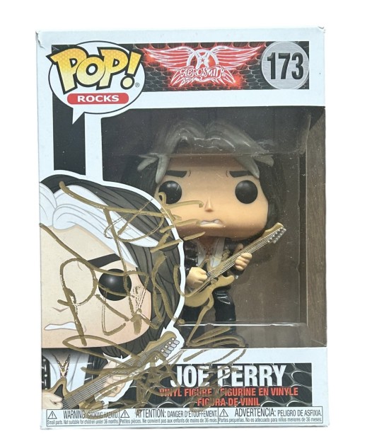 Joe Perry of Aerosmith Signed Funko Pop Figure