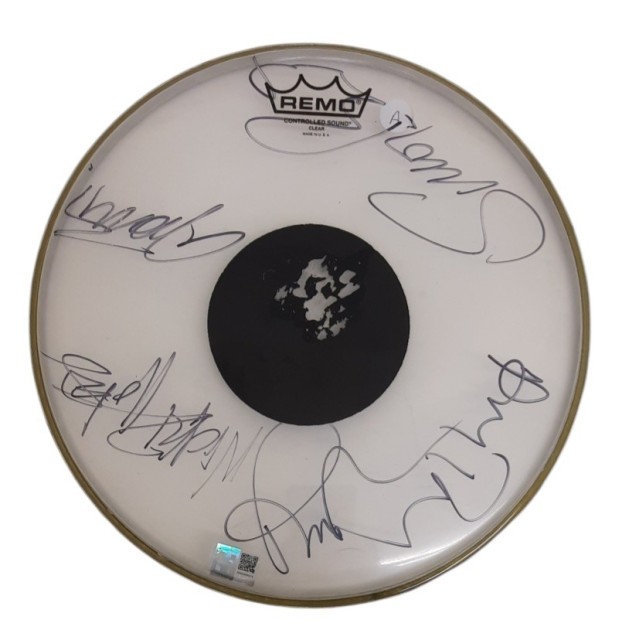 Duran Duran Signed Drumskin