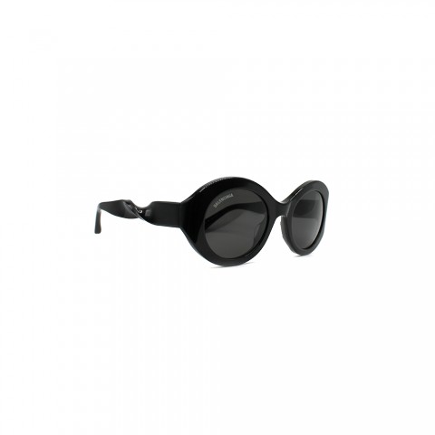 Balenciaga Black-Gray Sunglasses 