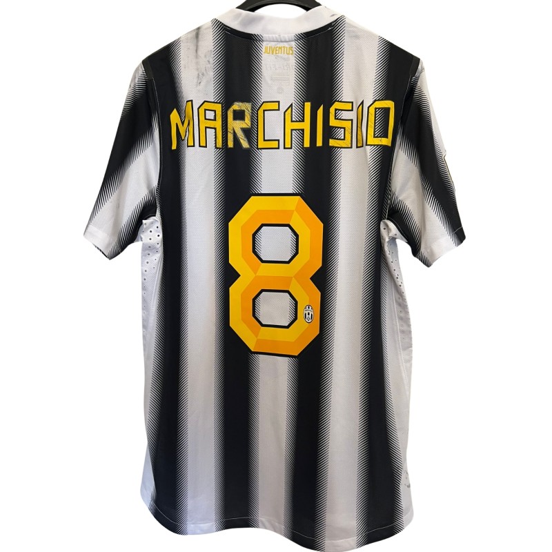 Marchisio's Juventus Issued Shirt, 2013/14 - CharityStars