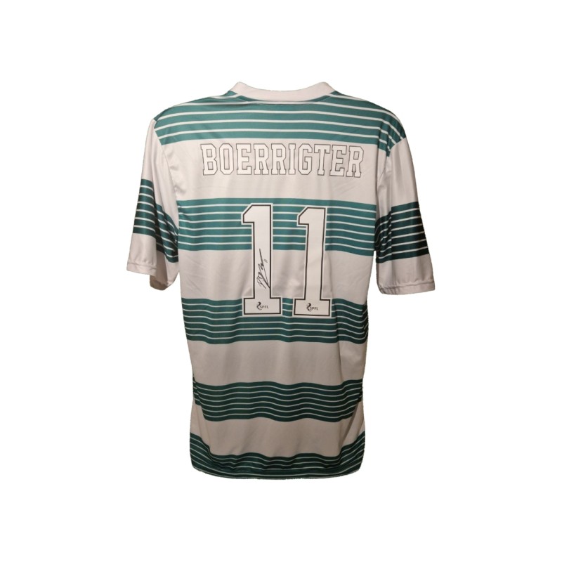 Derk Boerrigter Signed Official Celtic 2013-15 Home Football Shirt