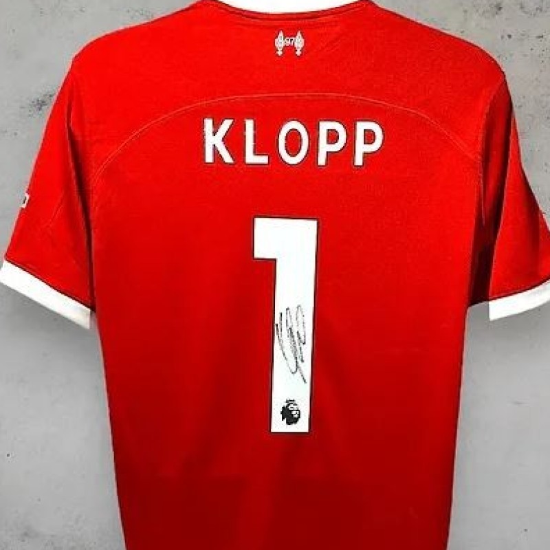 Klopp's Signed Liverpool Shirt - CharityStars