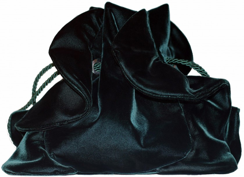 Chiara Boni Amalfi Velvet Handbag