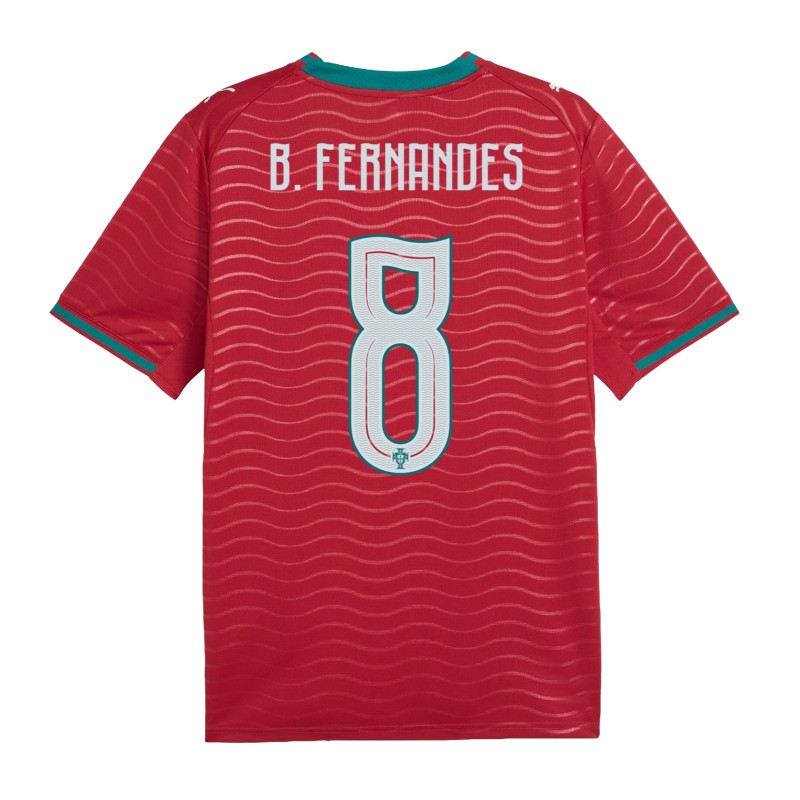 Fernandes' Portugal 2026 Signed with Personalised Dedication Shirt