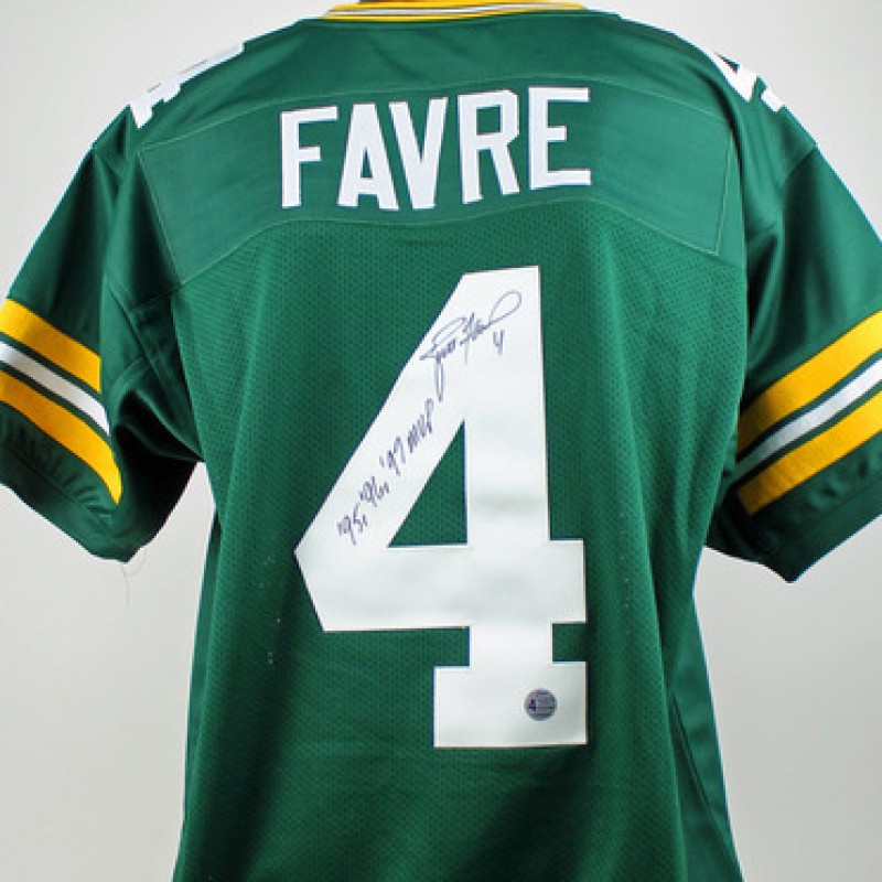 Brett Favre Hand Signed Green Bay Packers Jersey