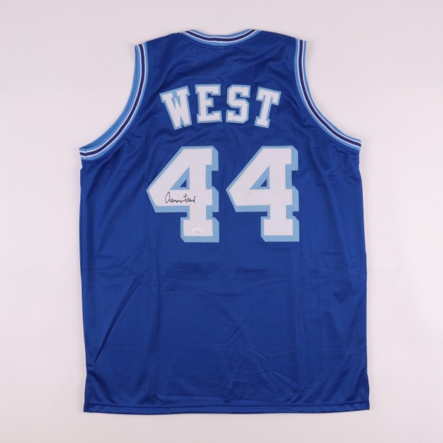 Jerry West Signed 'Mr. Clutch' Jersey