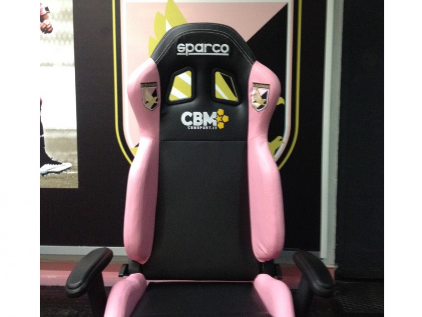Sparco office chair, special edition U.S. Città di Palermo - CBM Sport