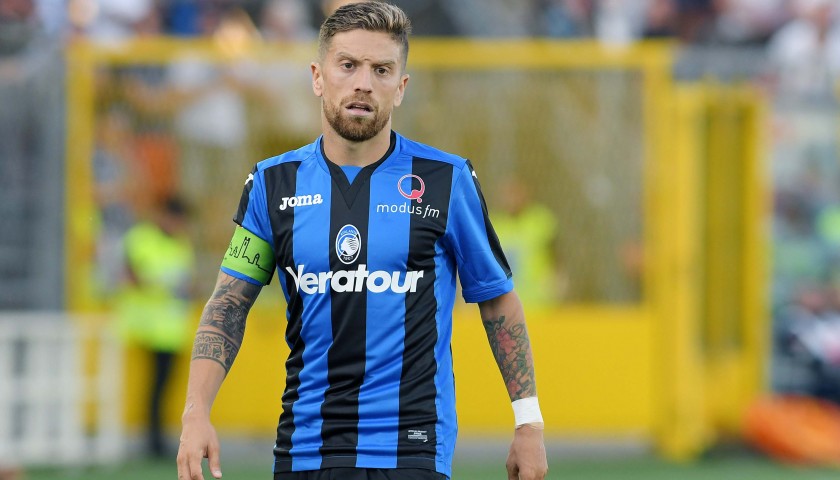 Papu Gomez's Match-Issued and Signed Atalanta Shirt, Serie A 2017/18