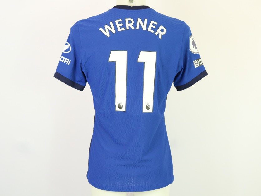 Werner's Match Shirt, Chelsea vs Manchester United 2021