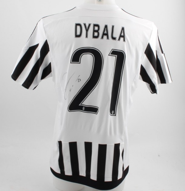 Official Dybala Juventus shirt, 2015/2016 season - signed