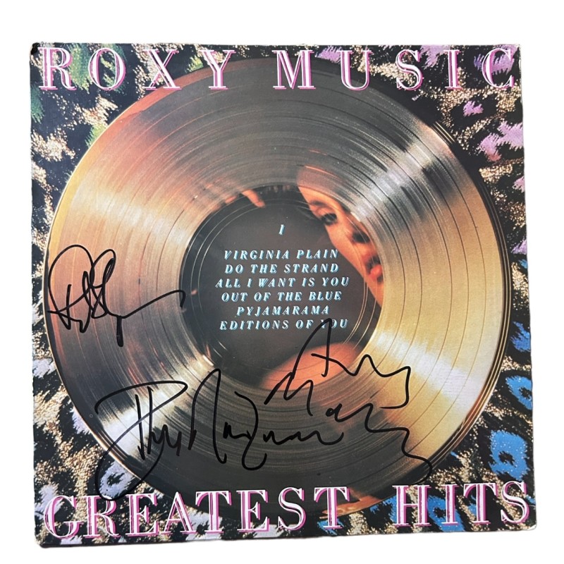 Roxy Music Signed Vinyl
