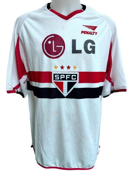 Kaká's Sao Paulo Unwashed Shirt, 2002 - CharityStars
