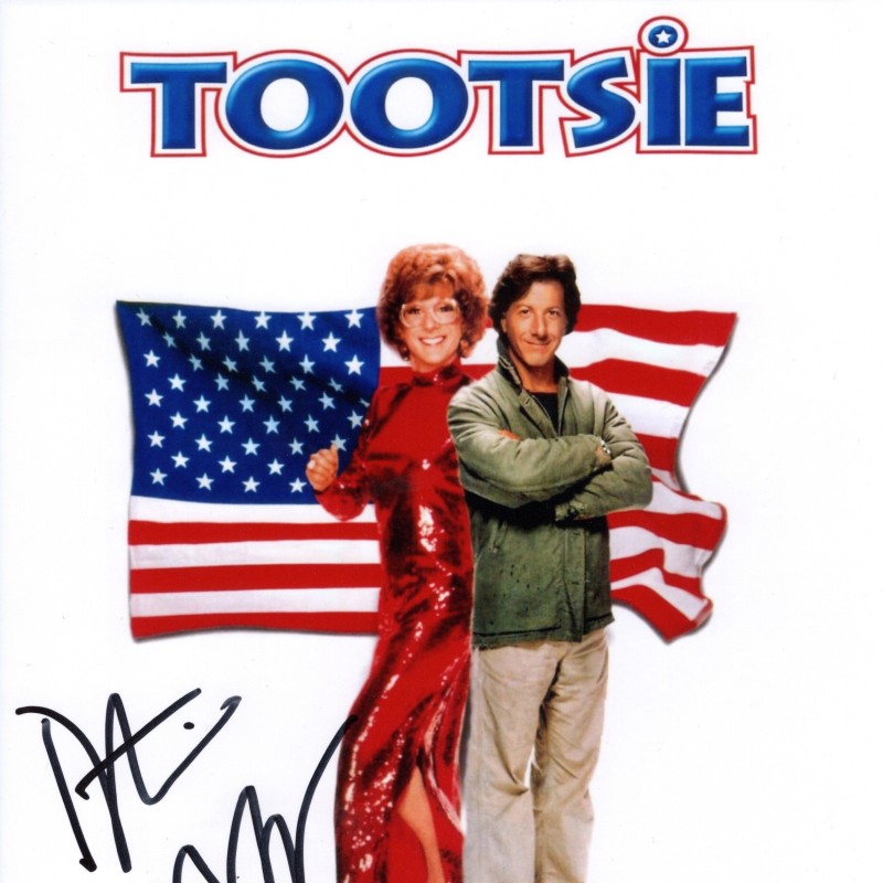 Photograph signed by Dustin Hoffman