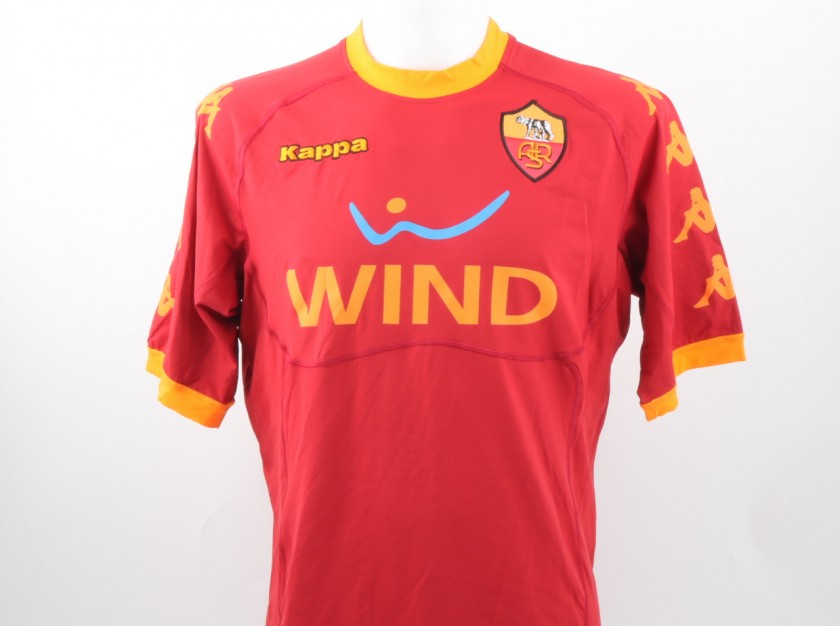 Official Totti Roma Shirt, Serie A 2010/11 - Signed