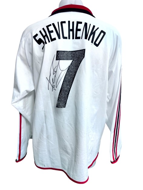 Shevchenko's Milan signed unwashed Shirt, 2003/04