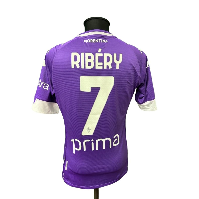 Ribery's Fiorentina Special Patch Issued Shirt, 2020/21