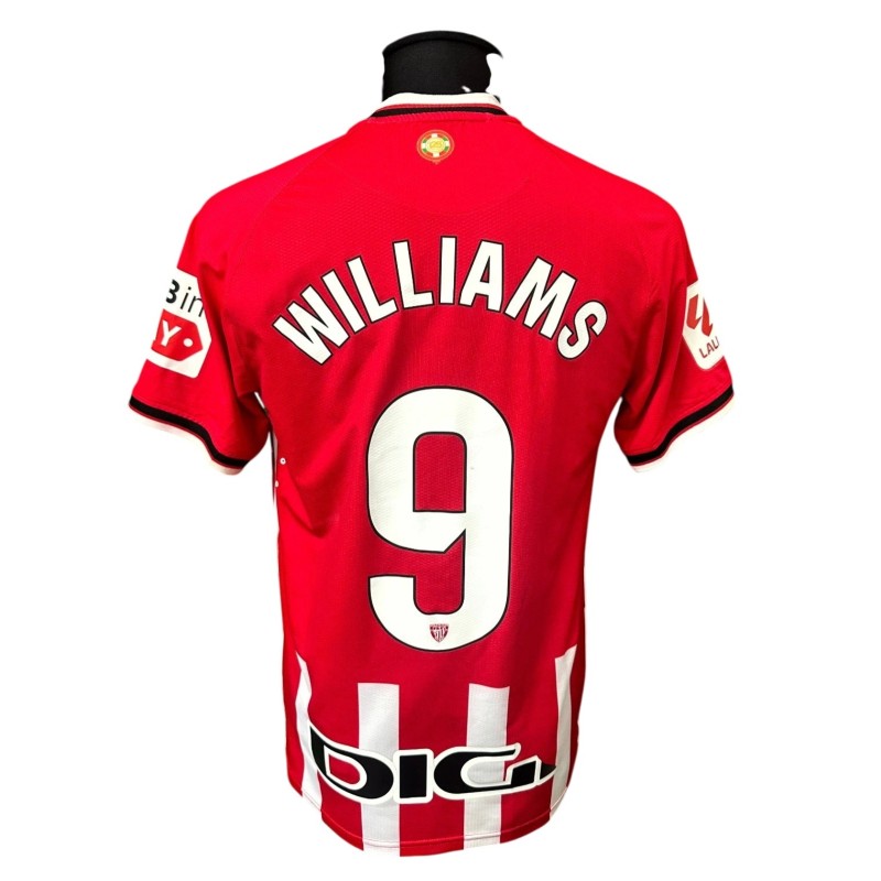 Maglia Nico Williams Unwashed Athletic Bilbao vs Real Madrid, 2023