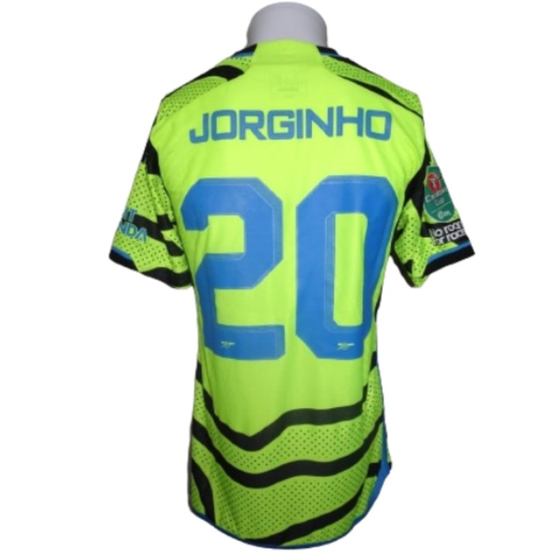 Jorginho's Unwashed Shirt, West Ham vs Arsenal - Carabao Cup 2023