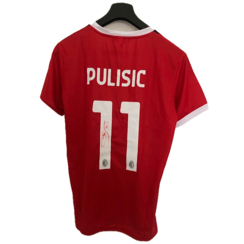 Maglia ufficiale Pulisic Milan, 2024/25 - Autografata