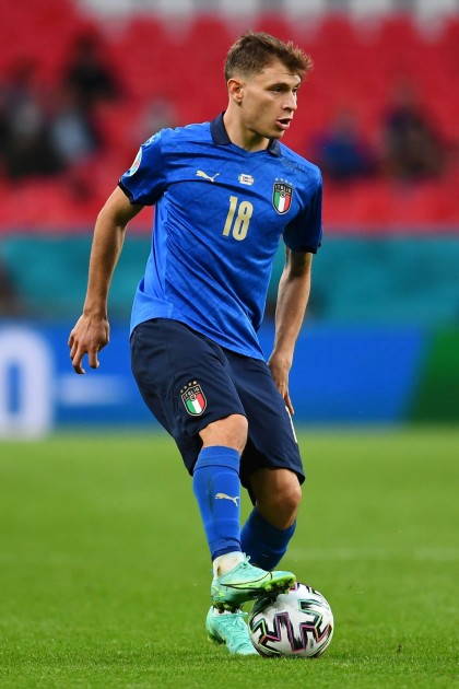 Barella's Match Shirt, Italy-Austria 2021