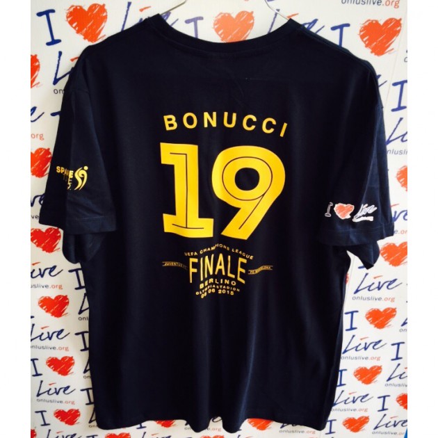 Leo Bonucci T-Shirt "sciacquatevi la bocca", UEFA Champions League final