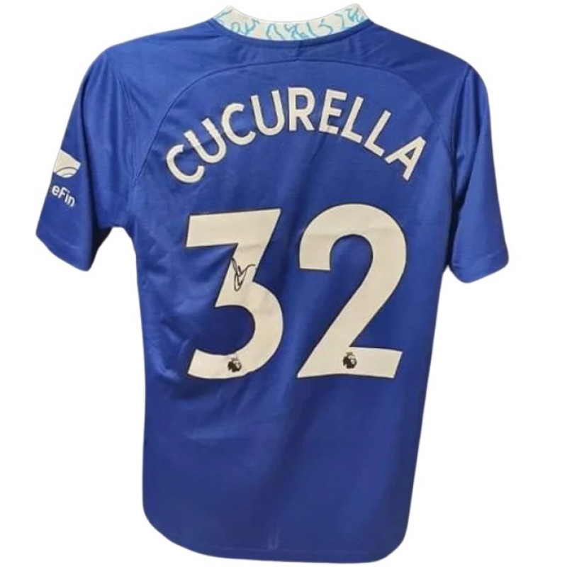 Maglia Marc Cucurella Chelsea, 2022/23 - Autografata e incorniciata