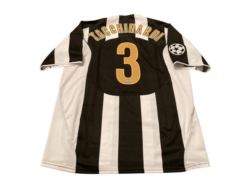 Tacchinardi's Juventus Match-Issued Shirt, UCL 2005/06