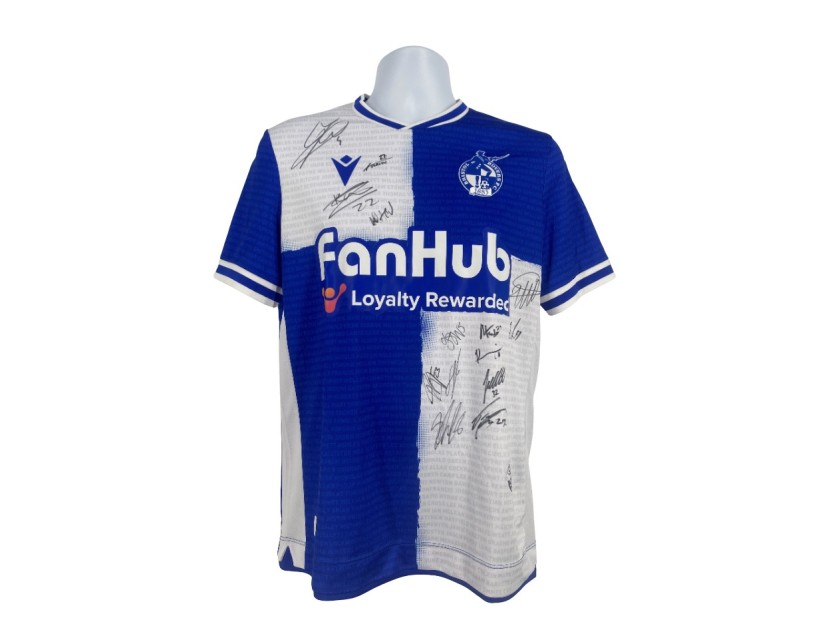 Bristol Rovers FC 2024/25 Squad Signed Shirt