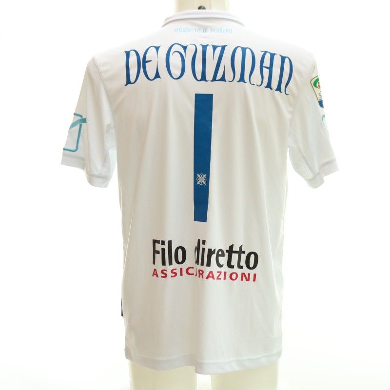 De Guzman's Chievo Verona Match-Issued Shirt, 2016/17