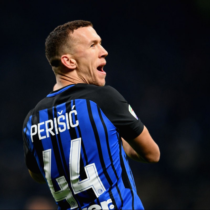 Official Perisic 2017/18 Inter Shirt, Signed 