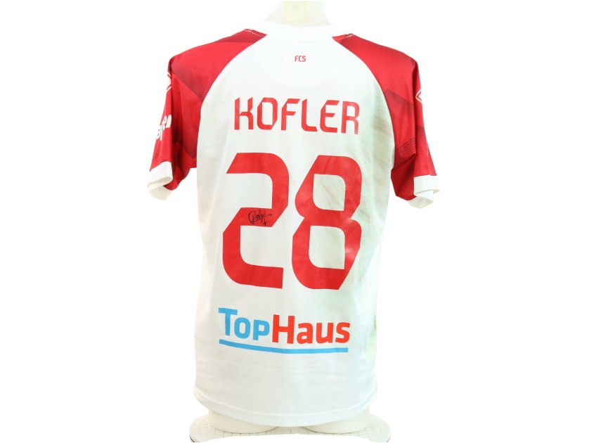 Kofler's Signed Unwashed Shirt, Sudtirol vs Palermo 2025