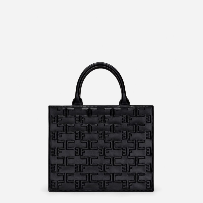 Elisabetta Franchi - Bold Monogram Medium Shopper