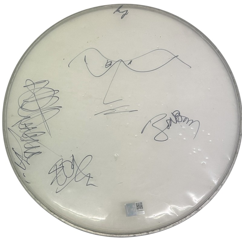 U2 Signed Drumskin