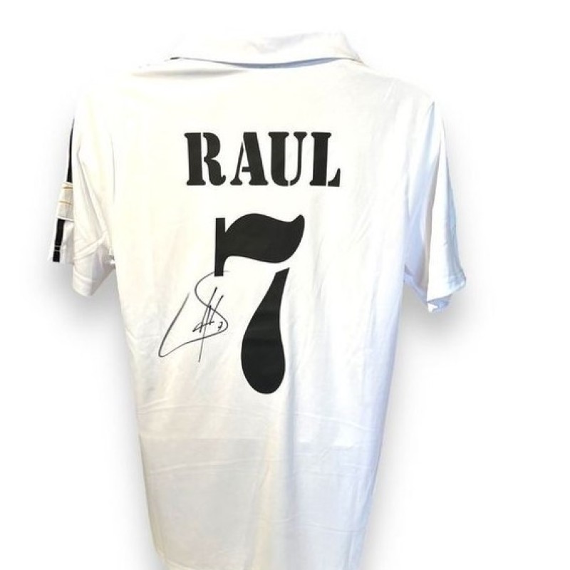 Maglia firmata da Raul per il Real Madrid 2001/02