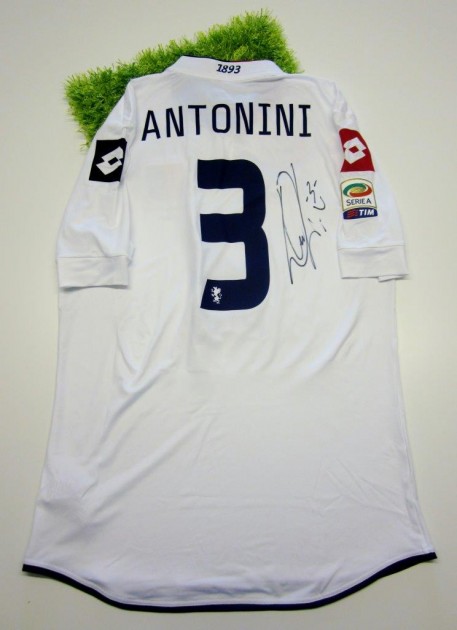 Antonini match issued shirt, Genoa, Serie A 2013/2014