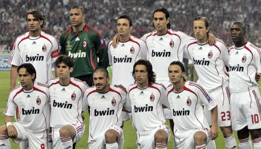 2006-07 AC Milan Athens Long Sleeve Champions League final jersey