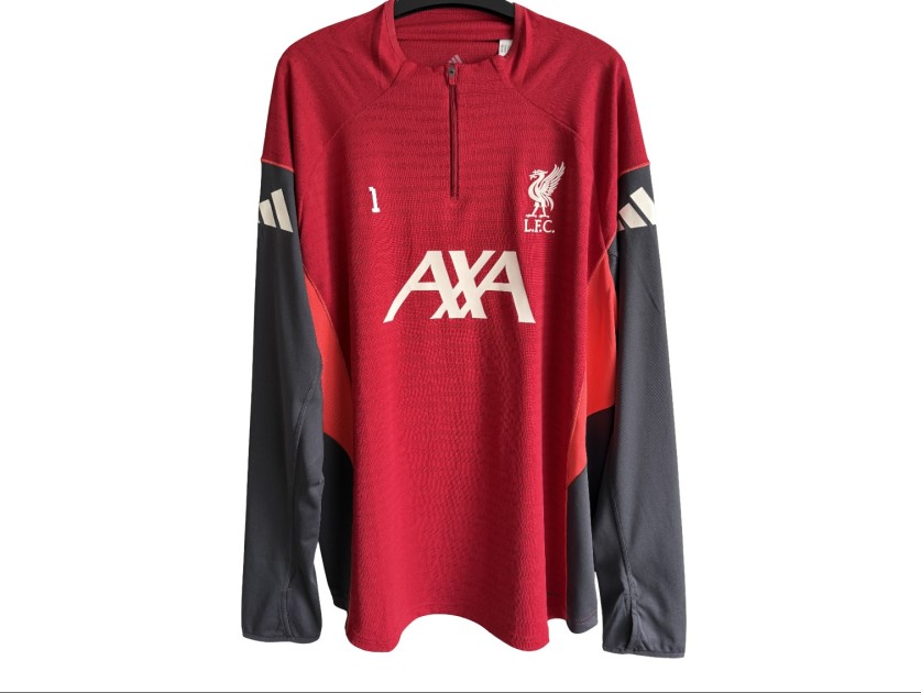 2025/26 Adidas Liverpool FC Match Player Issue Alisson Becker Training Sweatshirt