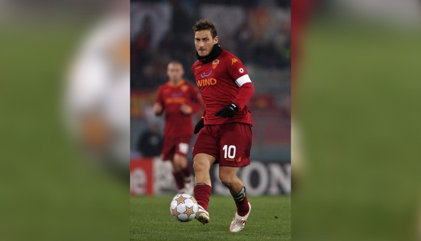 Totti's Roma Match Shirt, Serie A 2008/09