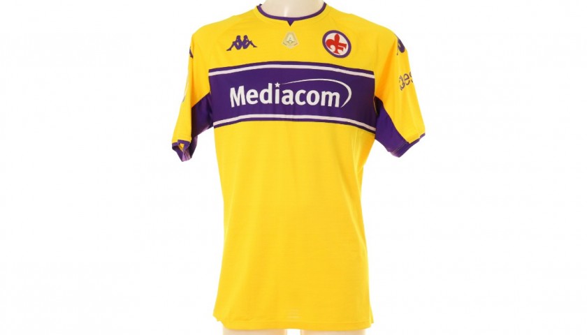 Vlahovic's Fiorentina Signed Match Shirt, 2021/22 - CharityStars