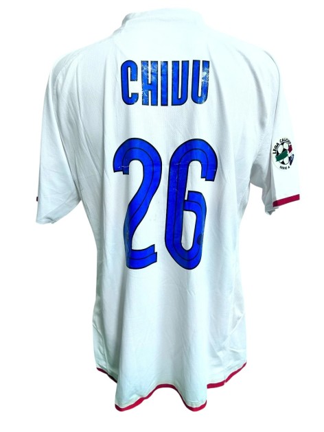 Chivu's Inter Match-Worn Shirt, 2007/08