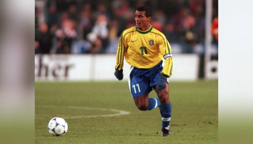 Romario's Official Brazil Signed Shirt, 2001 