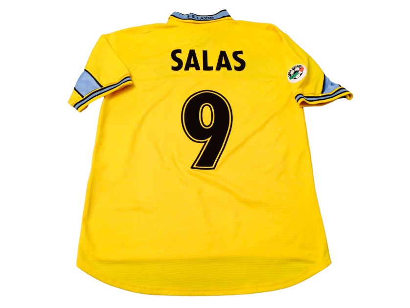 Salas' Lazio Match-Issued Shirt, 1998/99