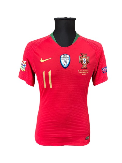 Silva's unwashed Shirt, Italy vs Portugal 2018