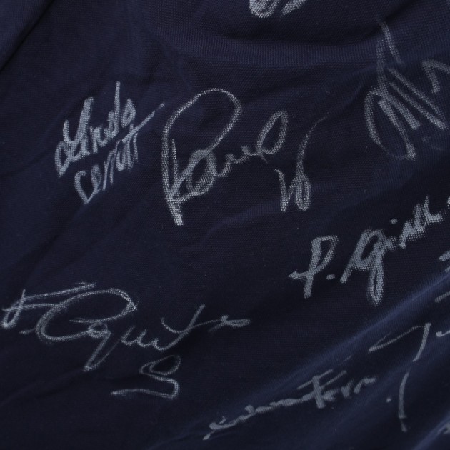 Errea polo, signed by Gasperini, Ranocchia, Situm, Caputo and other sports champions
