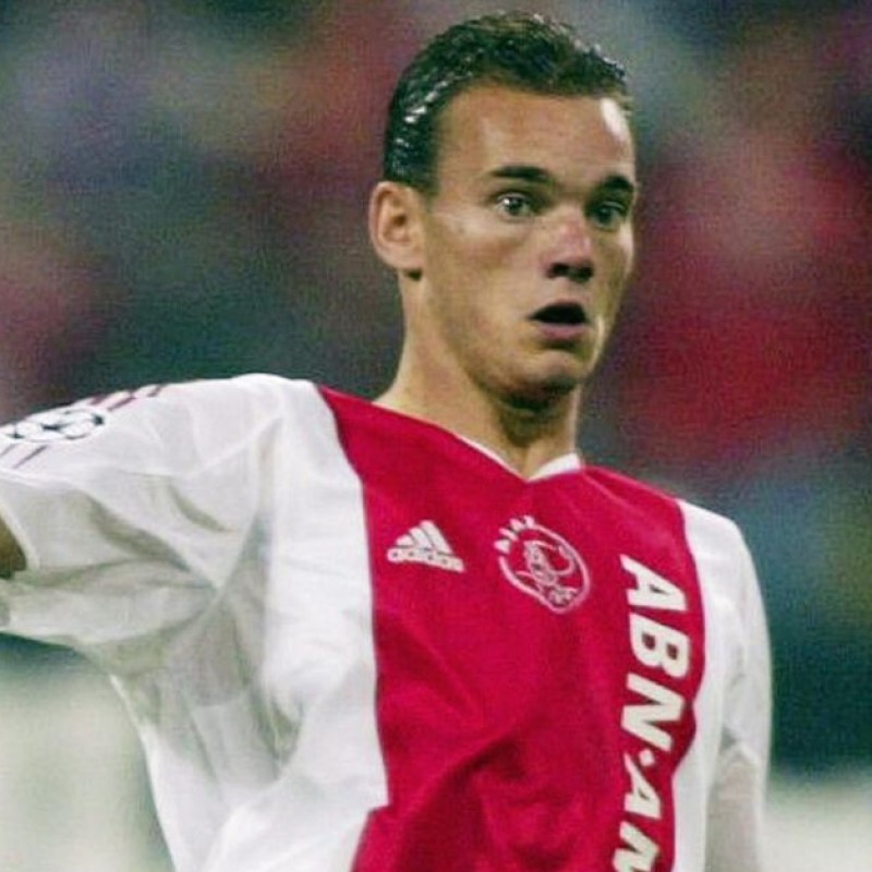 Wesley Sneijder's Ajax 2007/08 Signed Shirt
