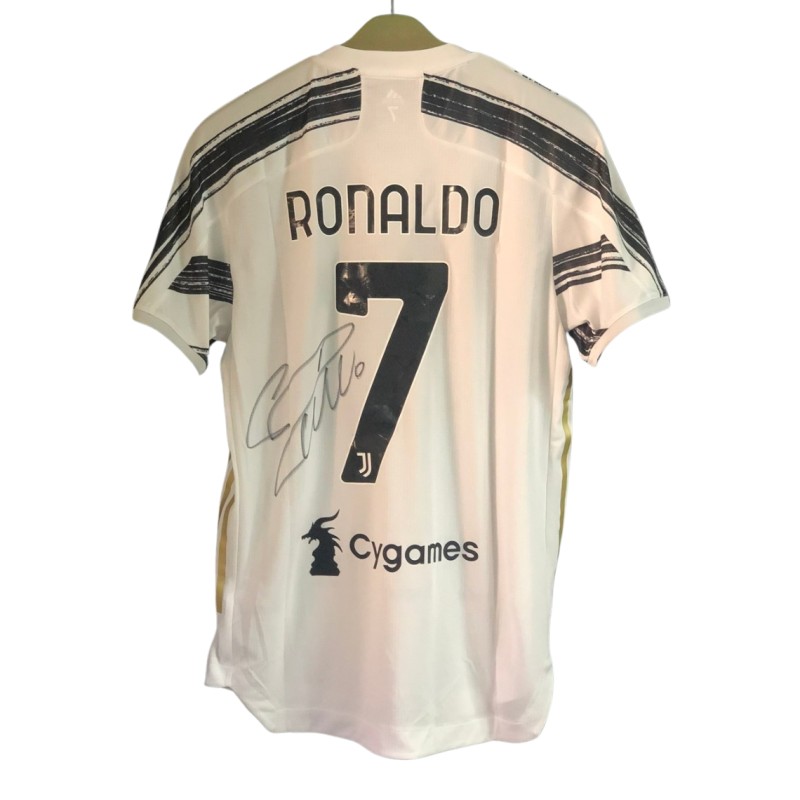 Signed Cristiano Ronaldo 2016/2017 Home Jersey - CharityStars