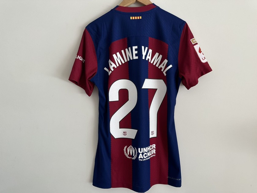 Maglia gara FC Barcelona LaLiga Yamal, 2023/24