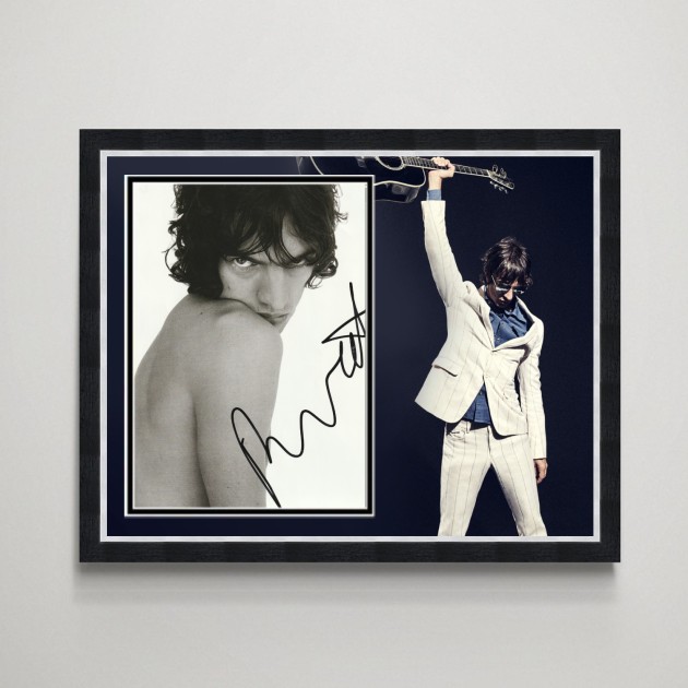 Richard Ashcroft of The Verve Signed Display