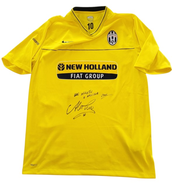 Maglia Training Del Piero Juventus, 2009/10 - Autografata